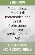 Matematica. Moduli di matematica per gli Ist. Professionali settore servizi. Vol. 1: A-B libro usato