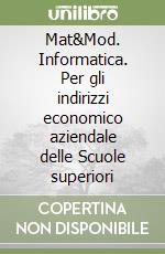 Mat&Mod. Informatica. Per gli indirizzi economico aziendale delle Scuole superiori libro