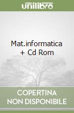 Mat.informatica + Cd Rom libro