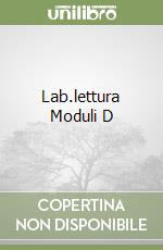 Lab.lettura Moduli D libro