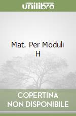 Mat. Per Moduli H libro