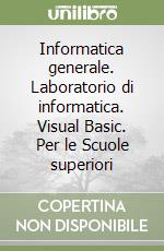 Informatica generale. Laboratorio di informatica. Visual Basic. Per le Scuole superiori libro