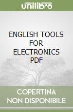 ENGLISH TOOLS FOR ELECTRONICS PDF libro