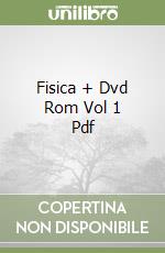 Fisica + Dvd Rom Vol 1 Pdf libro