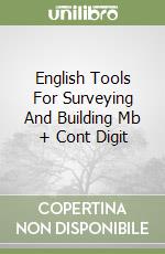 English Tools For Surveying And Building Mb + Cont Digit