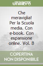 Che meraviglia! Per la Scuola media. Con e-book. Con espansione online. Vol. B libro