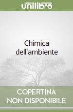 Chimica dell'ambiente libro