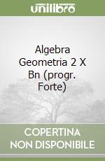 Algebra Geometria 2 X Bn (progr. Forte) libro