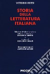 Storia della letteratura italiana libro