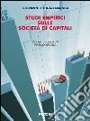 Studi empirici sulle società di capitali libro