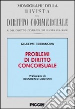 Problemi di diritto concorsuale libro