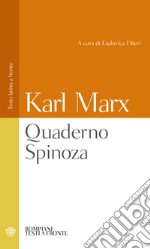 Quaderno Spinoza. Testo latino a fronte libro