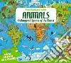 Animals of the world. Endangered species. Ediz. a colori. Con puzzle libro di Trevisan Irena Alfonsi Gioia