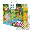 Jungle animals. Ediz. a colori. Con puzzle libro di Manuzzato Valentina