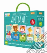 Impara i tuoi primi animali. Ediz. a colori. Con 20 puzzle pezzi giganti libro