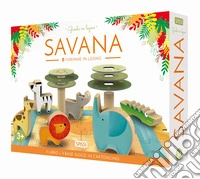 Savana. Giochi in legno. Ediz. a colori. Con Giocattolo libro