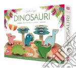 I dinosauri. Giochi in legno. Ediz. a colori. Con Giocattolo libro