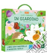 In giardino. Amici animali. Ediz. a colori. Con gioco da tavolo libro