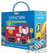 Vehicles. Q-box. Ediz. a colori. Con puzzle libro