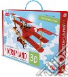 L'aeroplano 3D. La storia dell'aviazione. Viaggia, conosci, esplora. Ediz. a colori. Con modellino 3D libro