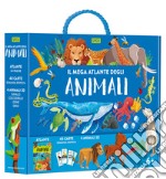 Il mega atlante degli animali. Ediz. a colori. Con puzzle. Con 40 Carte libro