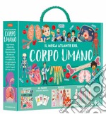 Il mega atlante del corpo umano. Ediz. a colori. Con modellino 3D. Con puzzle. Con 40 Carte libro