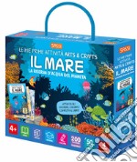 Il mare. Le mie prime attività arts & crafts. Ediz. a colori. Con 4 fondali. Con 50 stickers. Con 200 traferibili libro