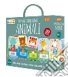 Impara i tuoi primi animali. Ediz. a colori. Con puzzle libro