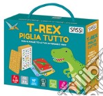 T-rex piglia tutto. Ediz. a colori. Con 40 stickers. Con 44 Carte libro