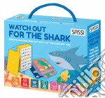 Watch out for the shark. Valigetta con carte e stickers. Ediz. a colori. Con 44 carte. Con 40 Adesivi libro