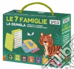 La giungla. Le 7 famiglie. Valigetta con carte e stickers. Ediz. a colori. Con 44 Carte. Con 40 Adesivi libro