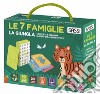 La giungla. Le 7 famiglie. Valigetta con carte e stickers. Ediz. a colori. Con 44 Carte. Con 40 Adesivi libro di Tomè Ester