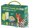 The jungle. Happy families. Valigetta con carte e stickers. Ediz. a colori. Con 44 Carte. Con 40 Adesivi libro