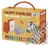 The savannah. Happy families. Valigetta con carte e stickers. Ediz. a colori. Con 44 Carte. Con 40 Adesivi libro