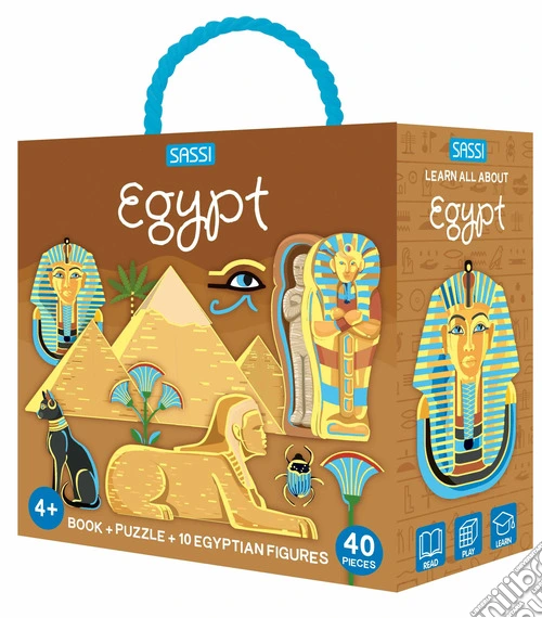 Egypt. Q-box. Ediz. a colori. Con puzzle