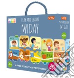 Play and learn. My day. Steam puzzle. Ediz. illustrata. Con puzzle libro