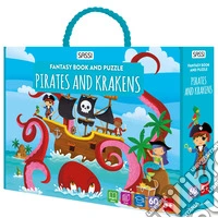 Pirates and krakens. Fantasy book and puzzle. Ediz. a colori. Con puzzle libro