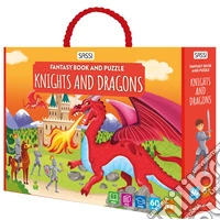 Knights and dragons. Fantasy book and puzzle. Ediz. a colori. Con puzzle libro