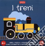 I treni. Q-box. Ediz. a colori. Con 3 figure sagomate. Con locomotiva da montare. Con puzzle libro