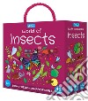 World of insects. Q-box. Ediz. a colori. Con puzzle libro di Gaule Matteo
