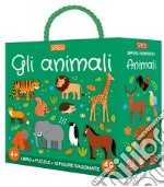 Animali. Q-box. Ediz. a colori. Con puzzle libro