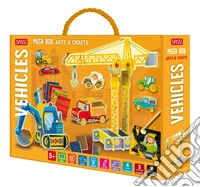 Vehicles. Mega box arts & crafts. Ediz. a colori. Con 3 3D models. Con 4 mini-models. Con 4 scenes libro