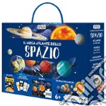 Il mega atlante dello spazio. Ediz. a colori. Con 40 carte domanda-risposta. Con puzzle. Con sistema solare 3D libro