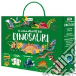 Il mega atlante dei dinosauri. Nuova ediz. Con 40 carte domanda-risposta. Con 4 modellini di dinosauri libro