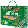 Il mega atlante dei dinosauri. Nuova ediz. Con 40 carte domanda-risposta. Con 4 modellini di dinosauri libro