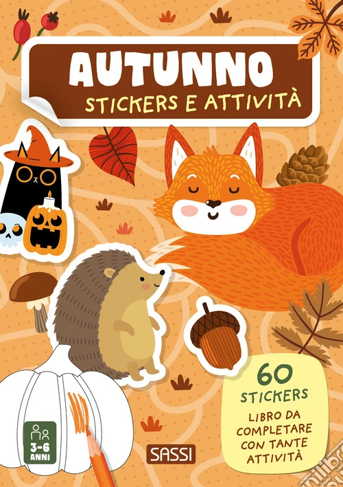 Autunno. Sticker e attività. Ediz. a colori