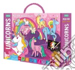 Unicorns. Mega box arts & crafts. Ediz. a colori. Con Prodotti vari libro