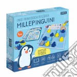 Millepinguini. I miei primi giochi di logica. Ediz. a colori. Con 20 carte. Con 32 sagome di legno libro