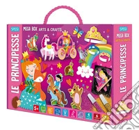 Le principesse. Mega box arts & crafts. Ediz. a colori. Con 4 fondali. Con 6 modelli 3D libro