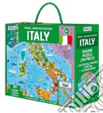 Italy. Travel, learn and explore. Ediz. a colori. Con round puzzle. Con 22 special figures. Con Poster libro